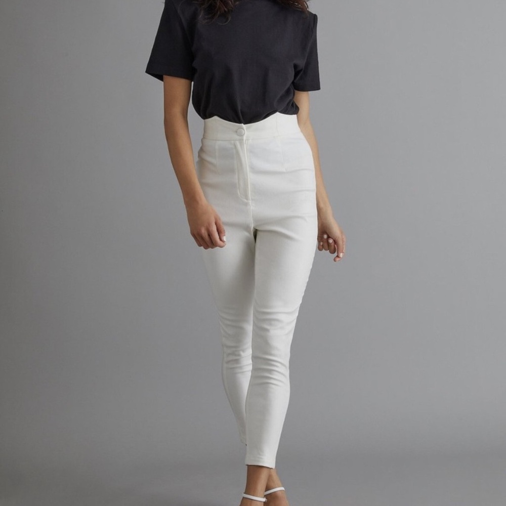 Tally Pant in White Retrofete new with tags size medium